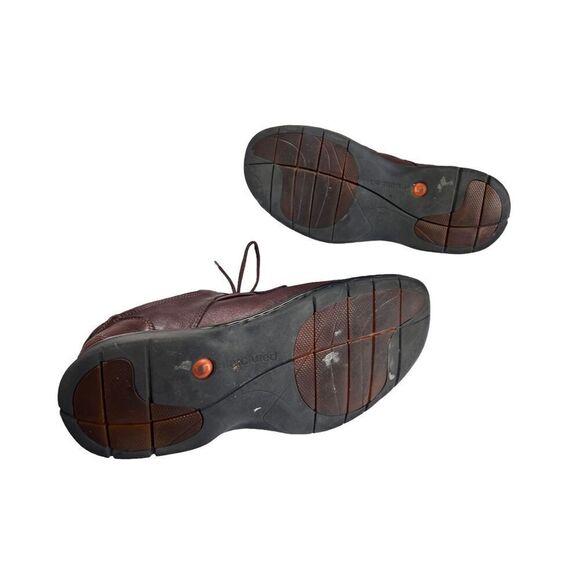Clarks Unstructured Men's Brown Leather Lace Up   Brand: Clarks ... Casual Shoes - Picture 10 of 14